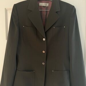 Tahari Dark Green Women's Blazer